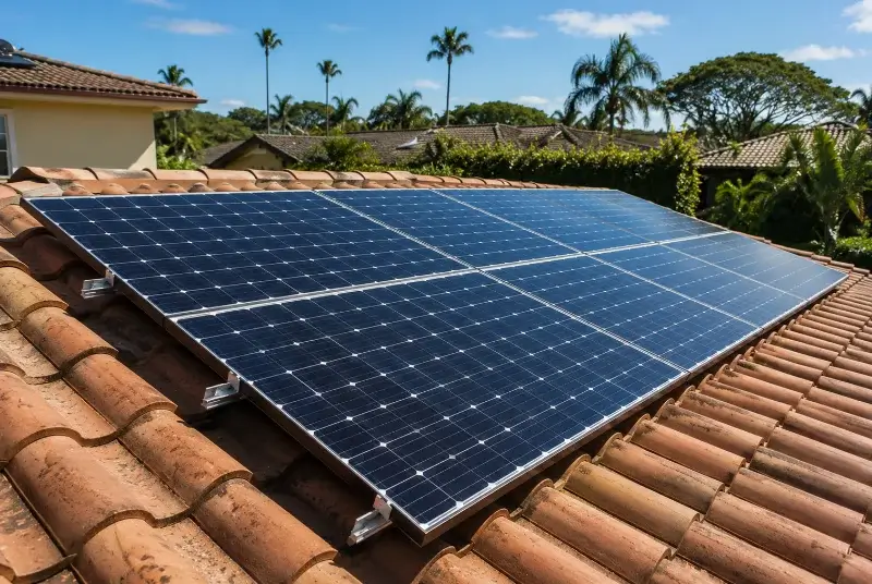 Installation de panneaux solaires à Billiat